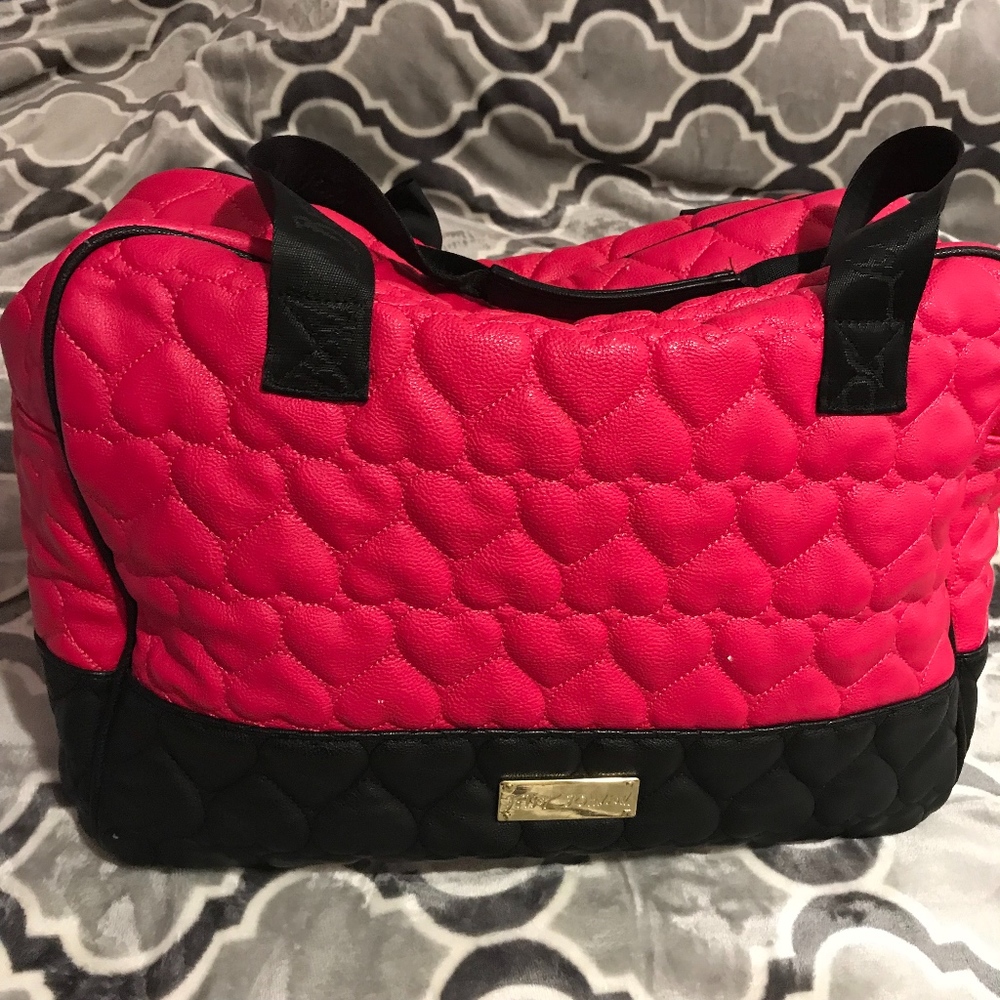 OFFERS ACCEPTED Betsey Johnson weekender duffle
